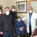 Cirino La Ferla, vaccinato contro il Covid a 101 anni a Carlentini