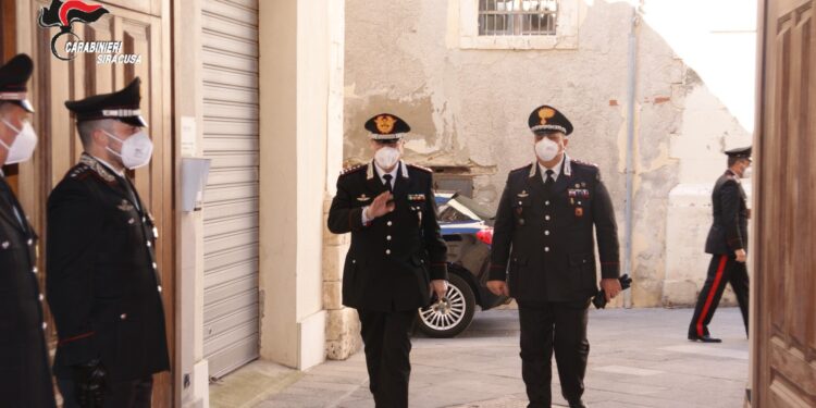 Siracusa. Il Comandante Interregionale Carabinieri “Culqualber” in visita al comando provinciale