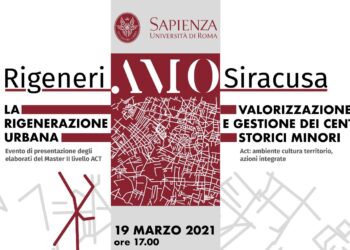 Confcommercio protagonista del progetto “Rigeneriamo Siracusa” con la Sapienza di Roma