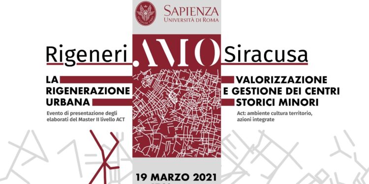 Confcommercio protagonista del progetto “Rigeneriamo Siracusa” con la Sapienza di Roma