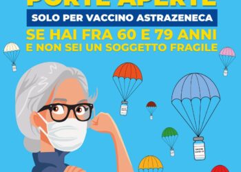 Vaccino Astrazeneca, fino a domani “open weekend” senza prenotazioni