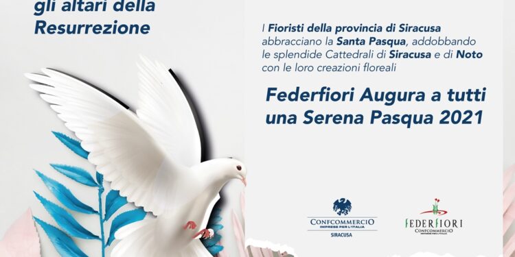Pasqua fiorita con gli altari della Resurrezione di Federfiori