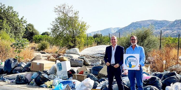 Siracusa, “Munnizza tour”. Il movimento “Civico 4” lancia l’allarme: “Drammatica situazione igienico-sanitaria”