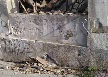 Siracusa. Crolla il vecchio Lavatoio di Belvedere