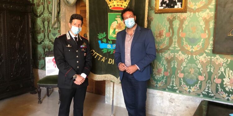 Siracusa. Ricevuto dal sindaco Italia il nuovo comandante provinciale dei Carabinieri