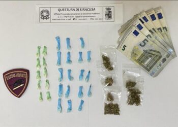 Siracusa. Sorpreso in possesso di droga, arrestato 31enne