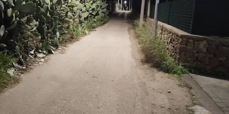 Nuova illuminazione nelle contrade di Villasmundo