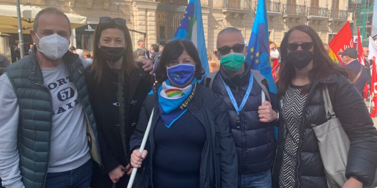 Siracusa, anche la UIL territoriale in piazza Archimede per la manifestazione sulla pace