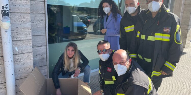 Siracusa. Gatto incastrato sotto un’automobile salvato dai Vigili del Fuoco