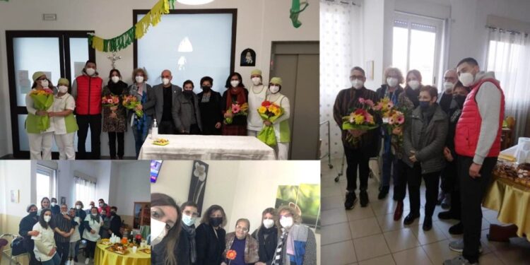 8 Marzo Festa internazionale della Donna, un fiore per tutte le ospiti delle Case di Riposo di Canicattini Bagni