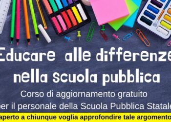 Siracusa Pride 22′, secondo appuntamento con il corso di formazione “Educare alle differenze nella scuola pubblica”