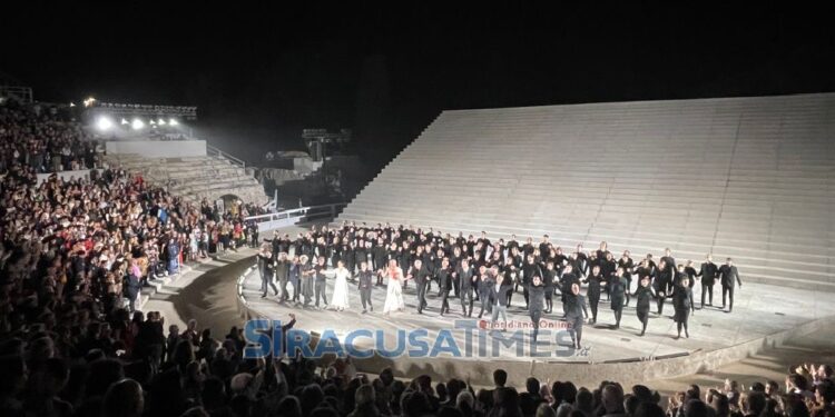 Siracusa. Tutto esaurito, ieri, per la prima di Edipo Re