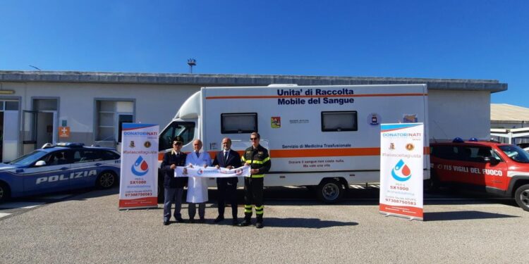 Siracusa. Polizia di Stato e Vigili del Fuoco nel Progetto “Dal sangue versato al sangue donato”