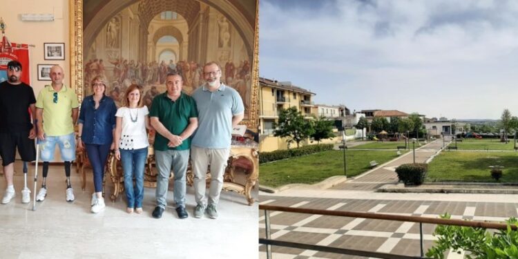 Presentato il servizio di volontariato curato da Passwork per la vigilanza del parco giochi di Piazza Borsellino a Canicattini Bagni