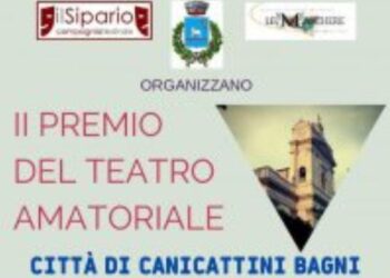 “Premio di Teatro Amatoriale Città di Canicattini Bagni”, questa sera la premiazione in piazza XX Settembre