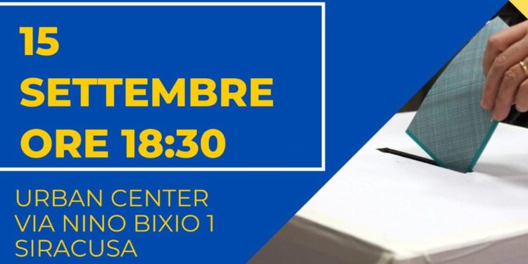 Siracusa. La Consulta Comunale Giovanile invita i candidati regionali e nazionali