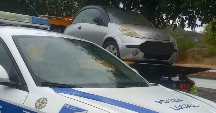 Melilli, tutela e decoro urbano: iniziano le attività di rimozione dei veicoli in stato di abbandono